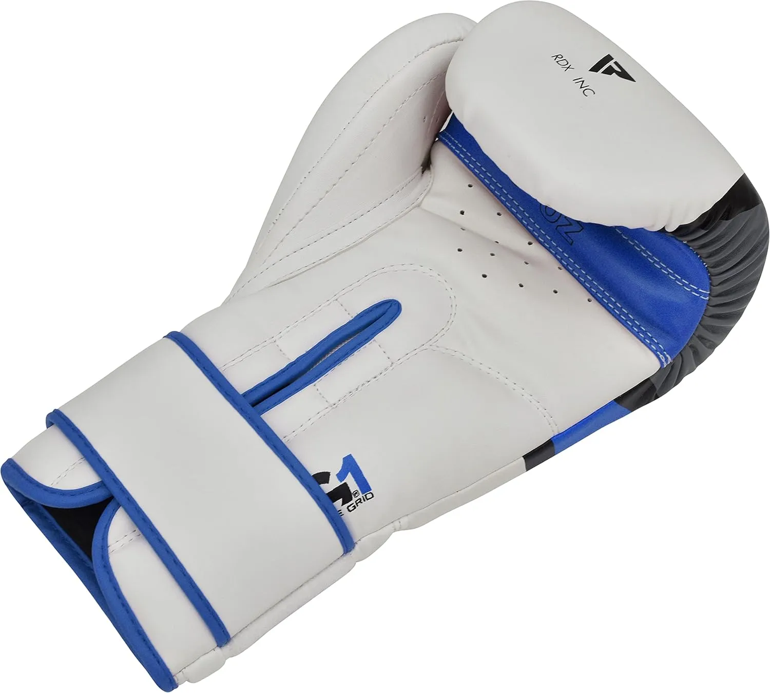 RDX Boxing Gloves EGO, Sparring Muay Thai Kickboxing MMA Heavy Training Mitts, Maya Hide Leather, Ventilated, Long Support, Punching Bag Workout Pads, Men Women Adult 8 10 12 14 16 oz