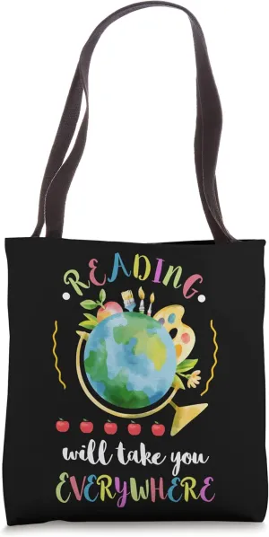 Reading Intervention Everywhere Interrventionist Literacy Tote Bag