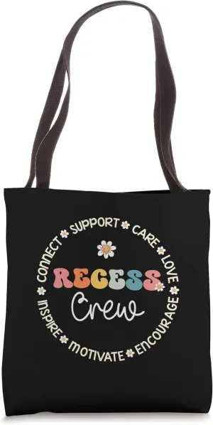 Recess Crew Appreciation Week Back to School Tote Bag