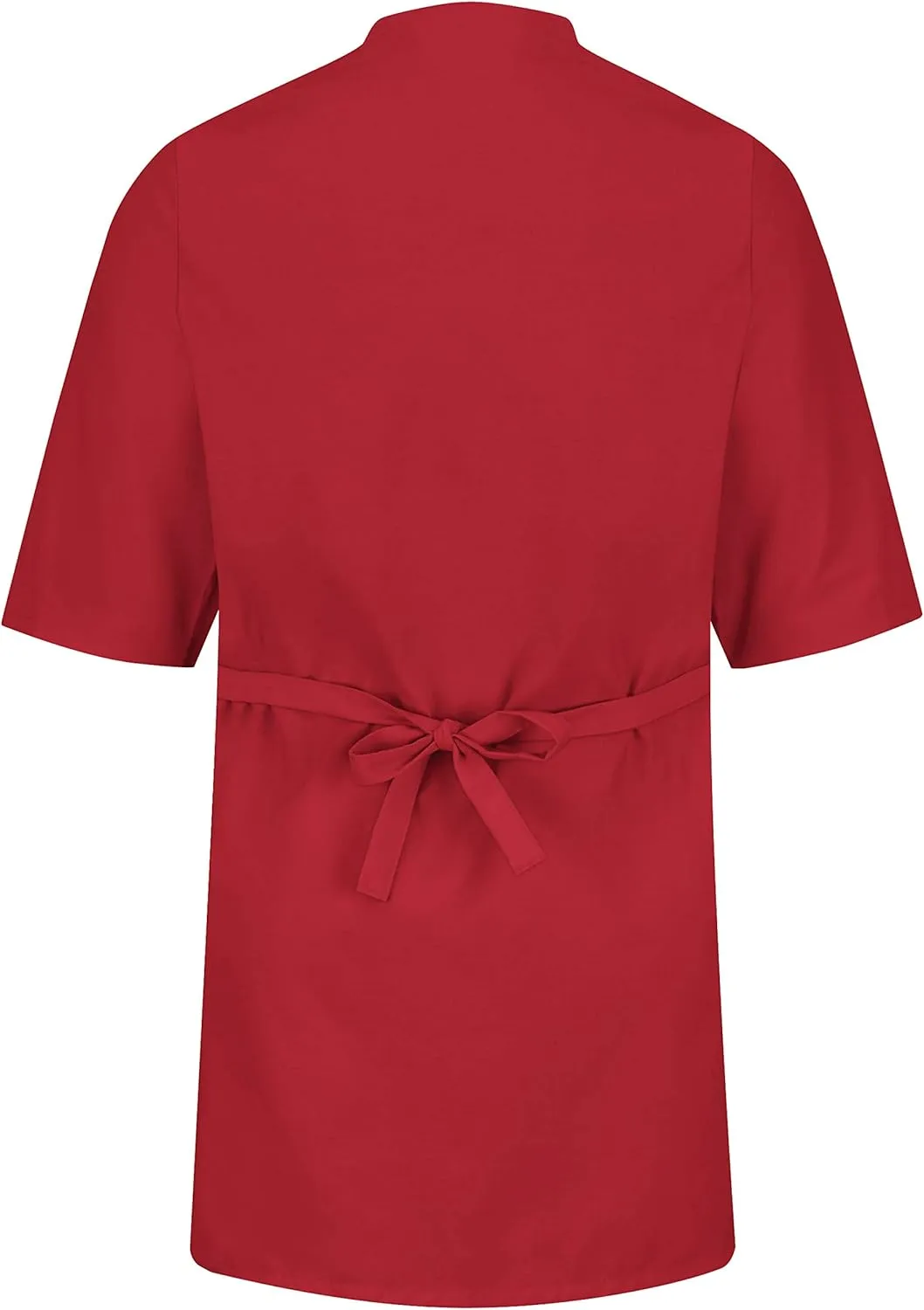 Red Kap Men's RK Collarless Butcher Wrap
