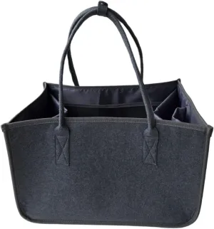 Reusable Grocery Bags with Pockets Durable and Foldable Shopping bags Grocery Tote Bag with Handles (Dark Grey)