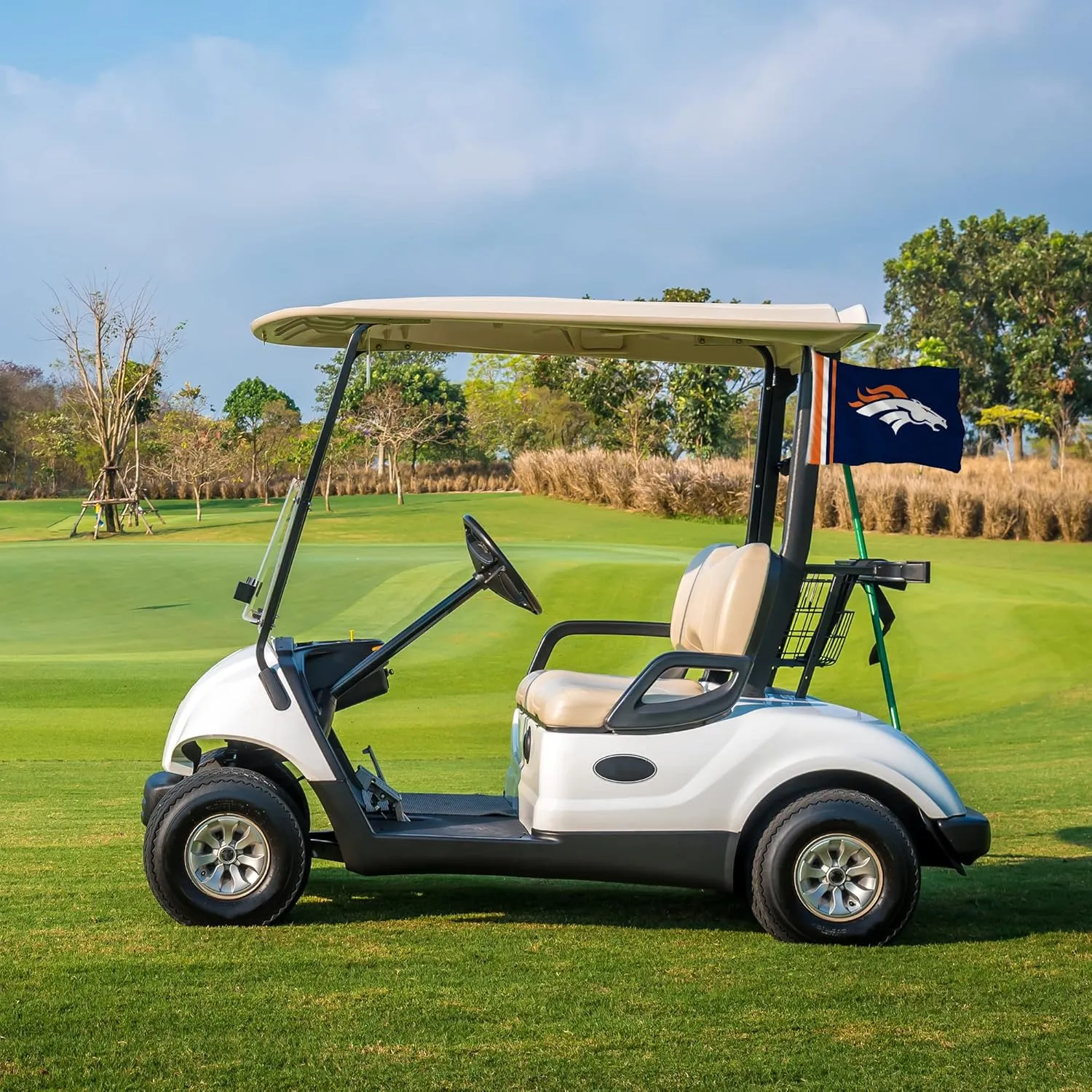 Rico Industries NFL Football Utility Flag - Double Sided - Great for Boat/Golf Cart/Home ect.