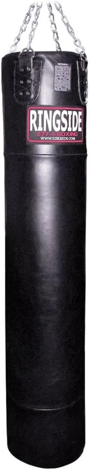 Ringside 100-pound Leather Muay Thai Punching Heavy Bag (Unfilled)
