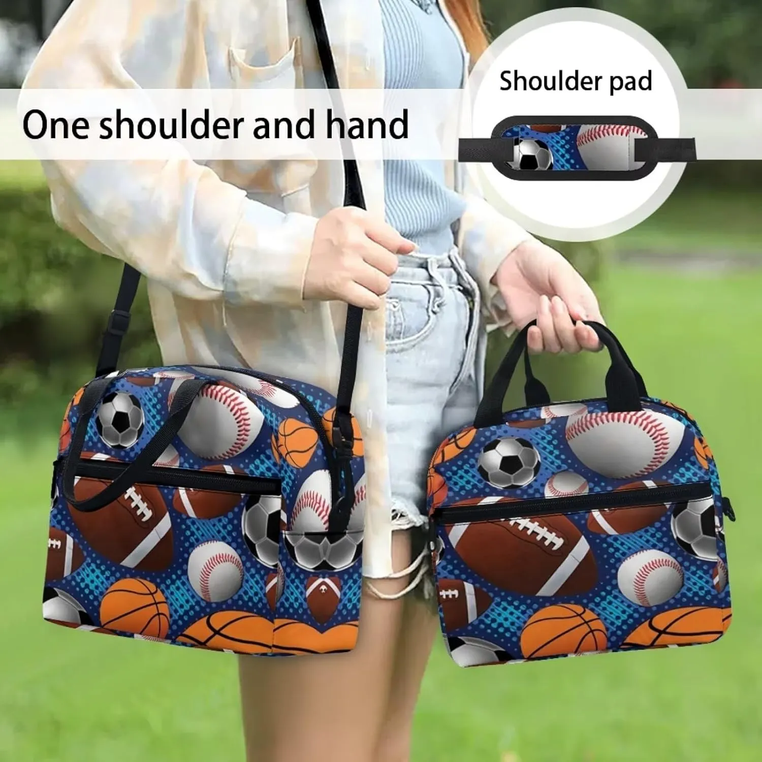 Rnyleeg Cute Rainbow Backpack for Girls Boys Preschool Elementary Bookbag Floral Frog Schoolbag and Lunch Bag Pencil Holder Set
