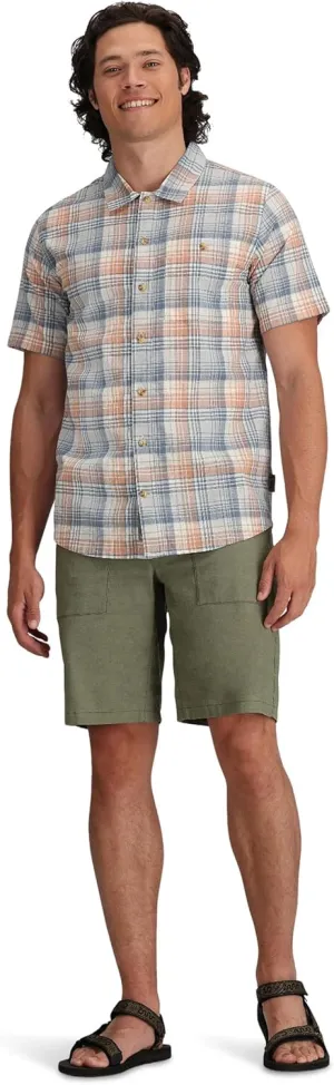 Royal Robbins Redwood Plaid Short Sleeve