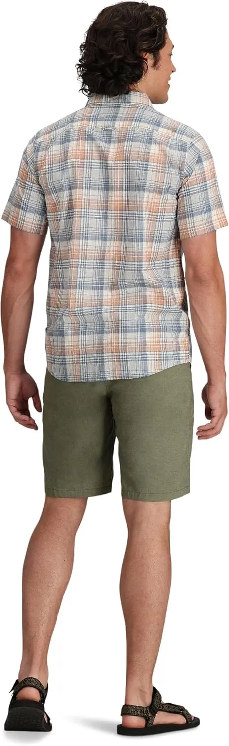 Royal Robbins Redwood Plaid Short Sleeve