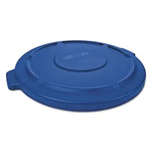 Rubbermaid Commercial 1779636 BRUTE Heavy-Duty Round Waste/Utility Container, 44-gallon Lid, Blue