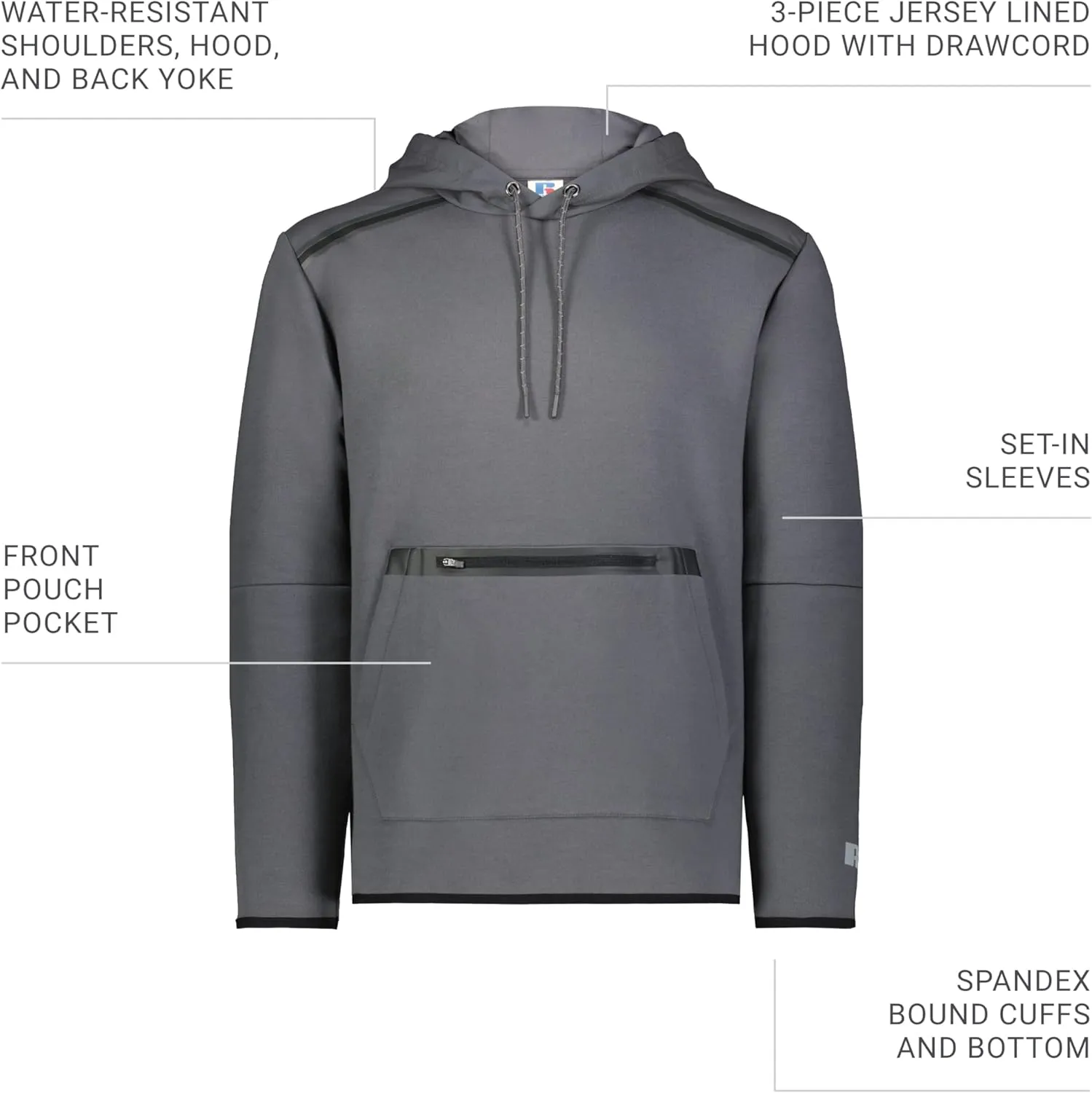 Russell Athletic Men's Legend Tech Fleece Hoodie