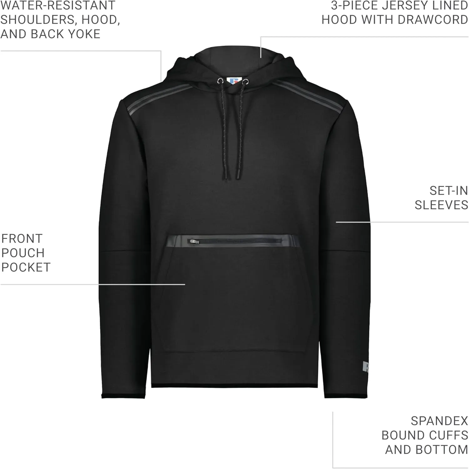 Russell Athletic Men's Legend Tech Fleece Hoodie