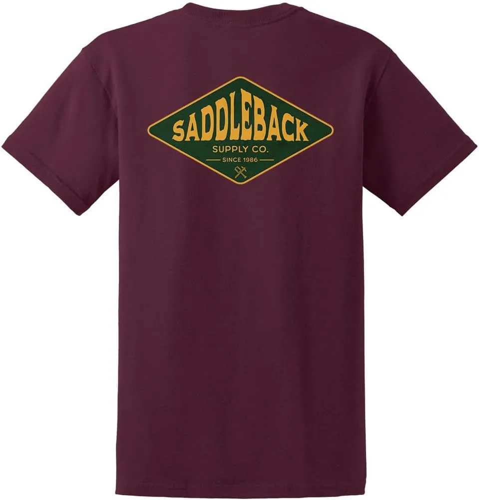 Saddleback Supply Men's Saddleback Diamond Logo Heavy Tees