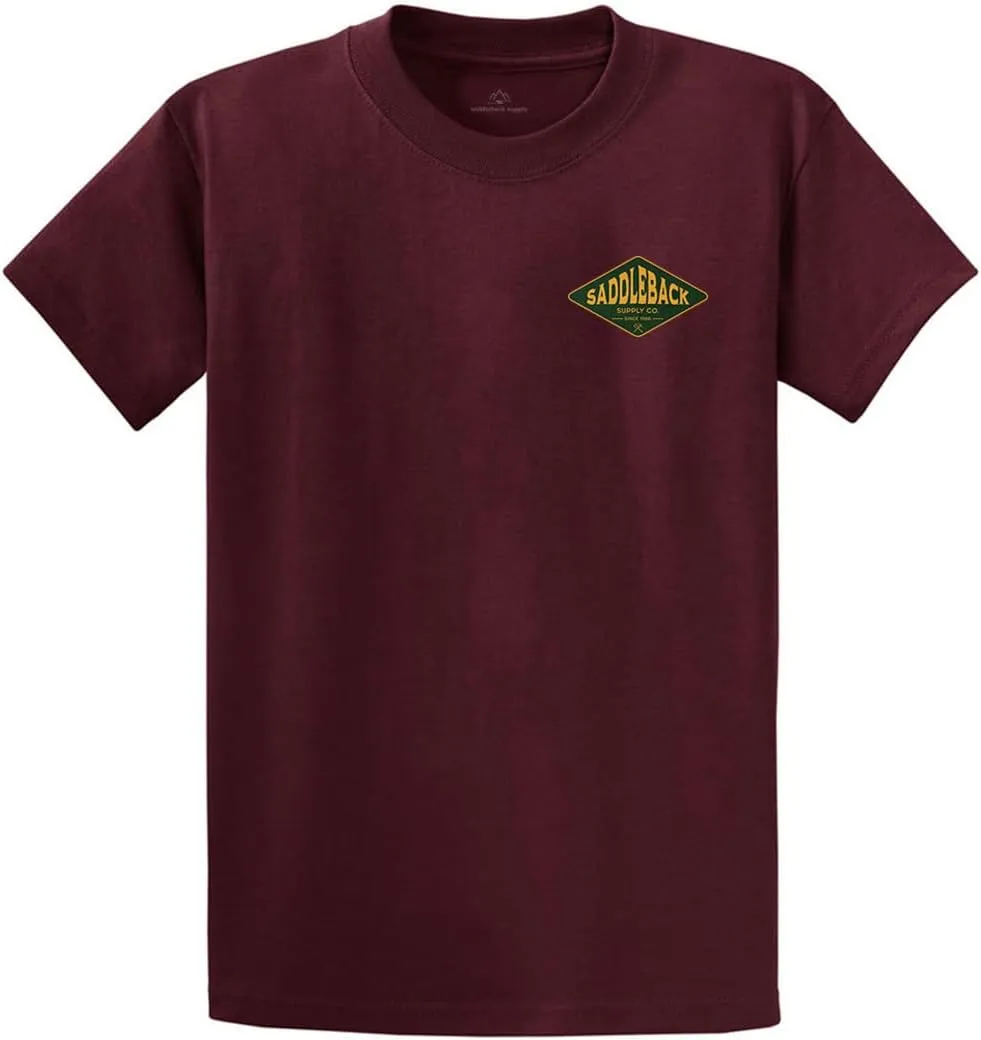 Saddleback Supply Men's Saddleback Diamond Logo Heavy Tees