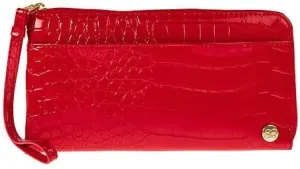 Samantha Brown To-Go Croco RFID Travel Wallet (Watermelon)