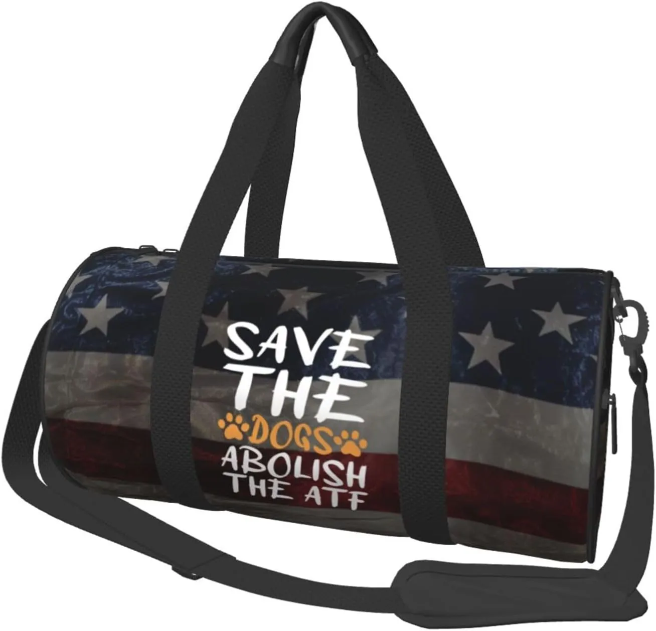 Save The Dogs Abolish The Atf Duffel Bag Gym Bag Travel Sports Tote Large Foldable Beach Swim Yoga4