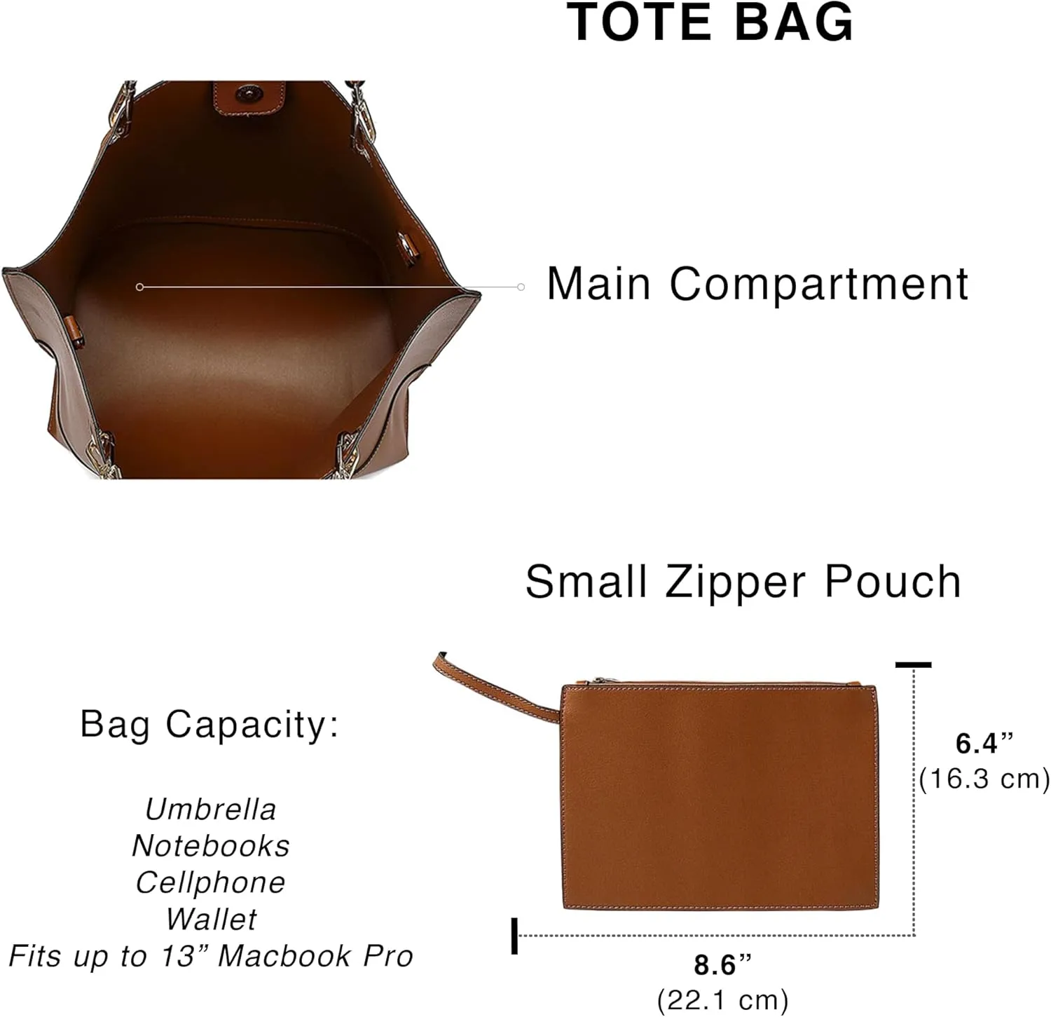 Scarleton Women's Faux Leather Purses and Handbags, Shoulder Bag, Top Handle Satchel, Hobo Bag with Pouch, H1035