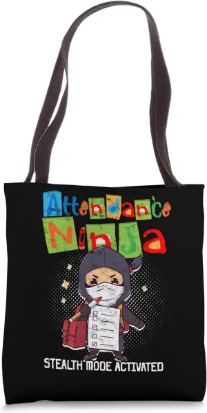 School Attendance Clerk School Clerk Attendance Clerk Tote Bag
