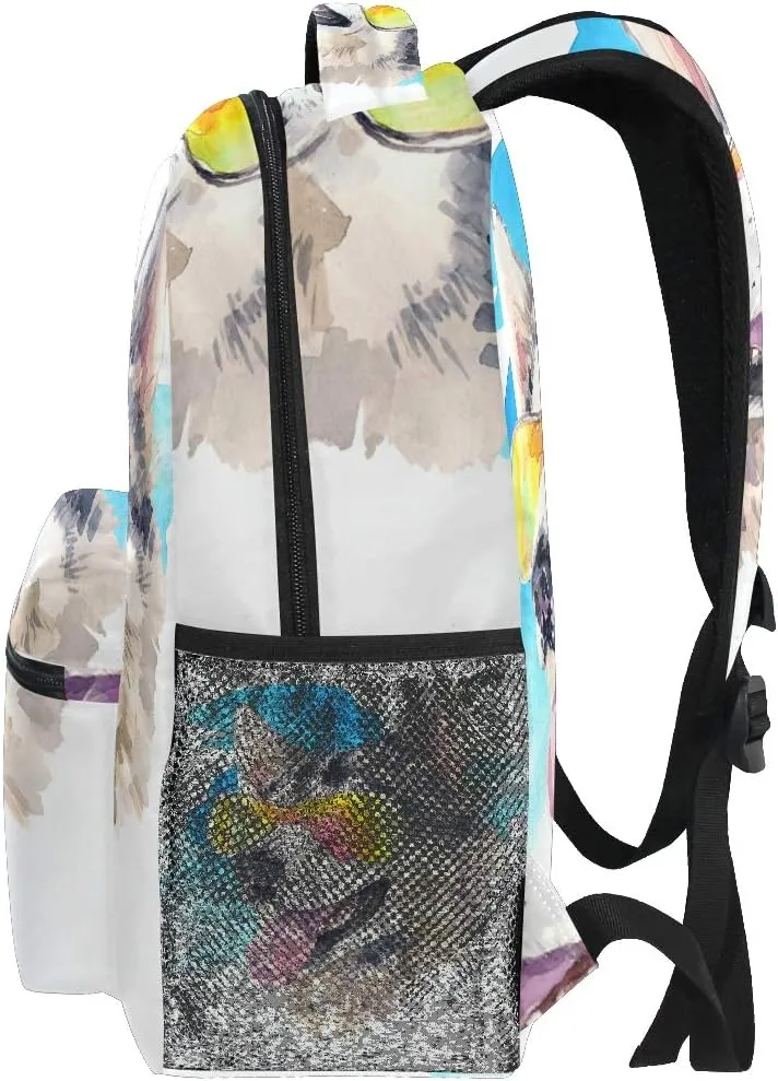 School Backpack Stylish Bookbag for Boys Girls Elementary School Casual Travel Bag Computer Laptop Daypack