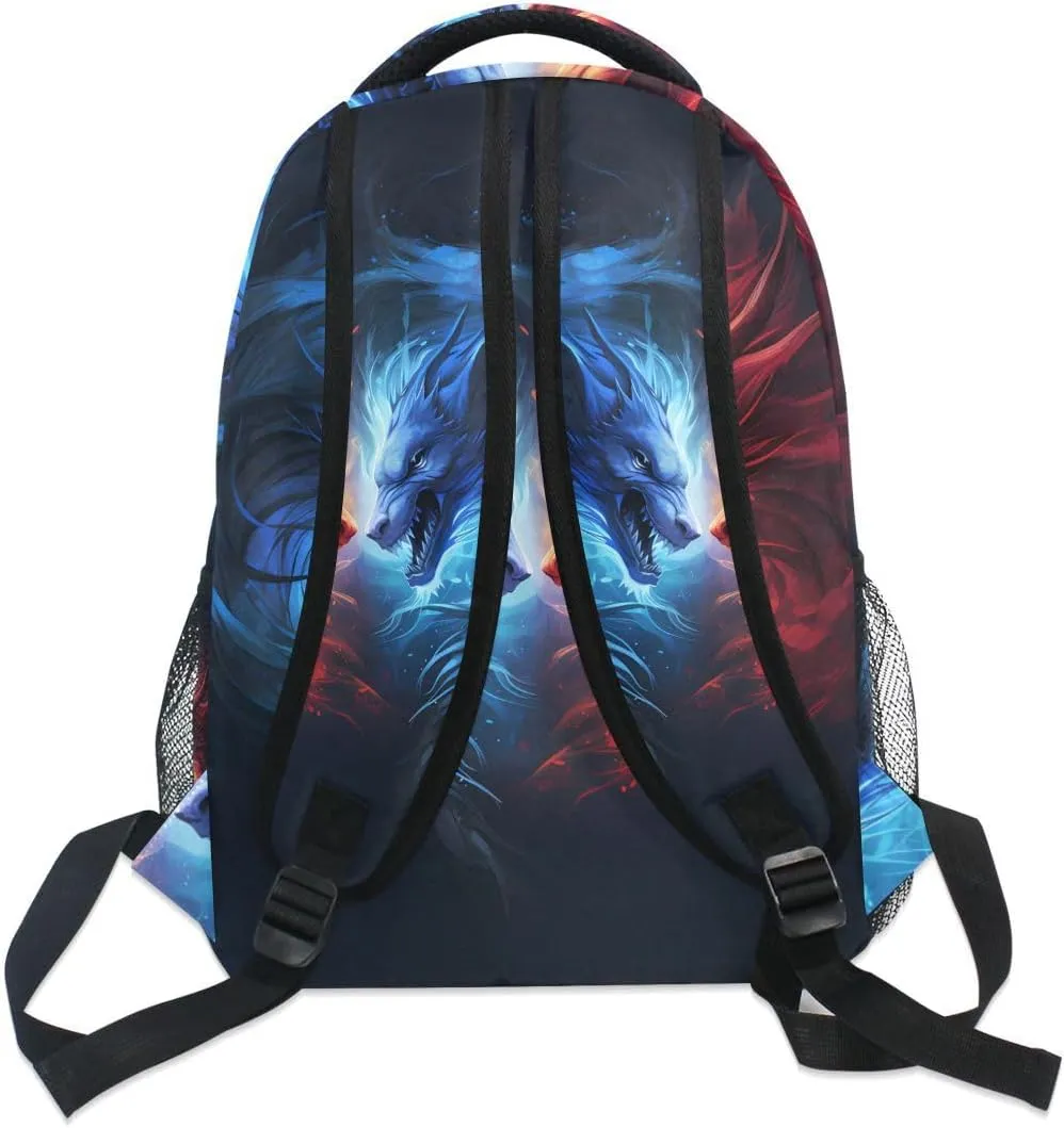 School Backpack Stylish Bookbag for Boys Girls Elementary School Casual Travel Bag Computer Laptop Daypack