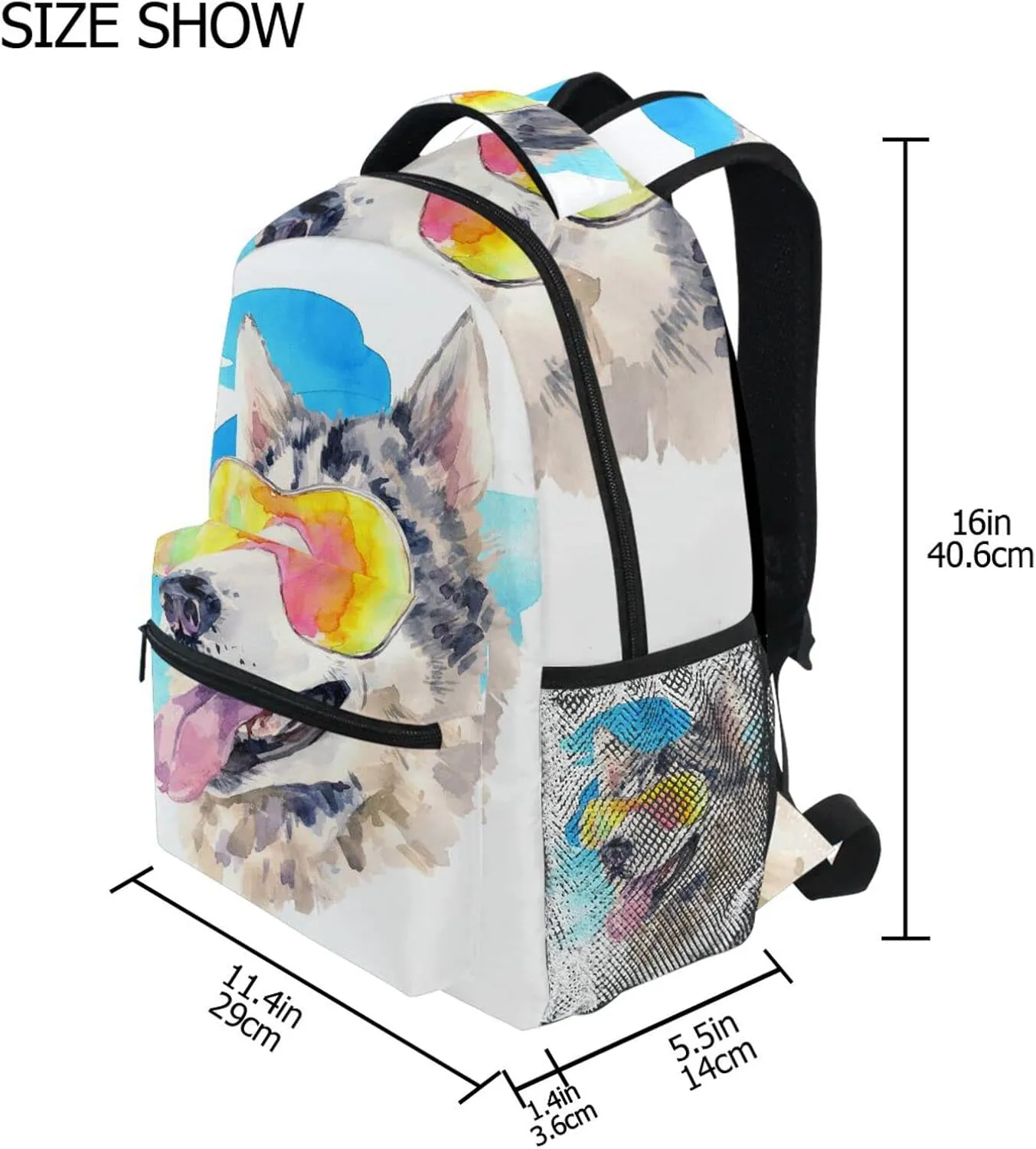 School Backpack Stylish Bookbag for Boys Girls Elementary School Casual Travel Bag Computer Laptop Daypack