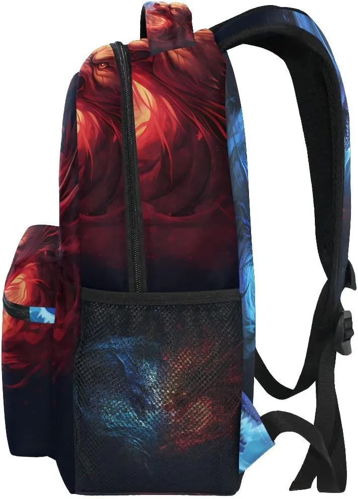 School Backpack Stylish Bookbag for Boys Girls Elementary School Casual Travel Bag Computer Laptop Daypack