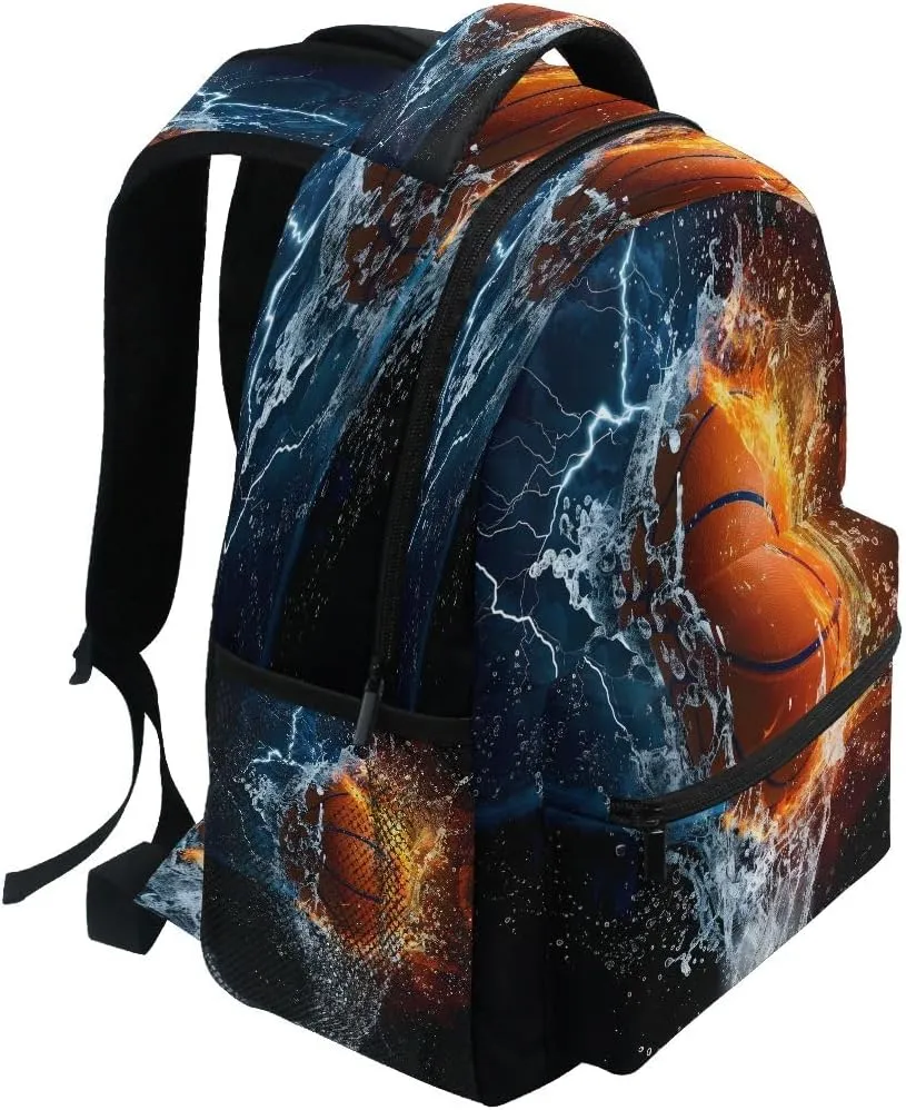 School Backpacks Flower Horse Student Backpack Big For Girls Kids Elementary School Shoulder Bag Bookbag