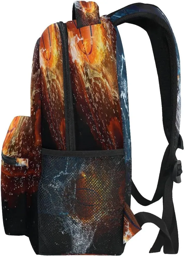 School Backpacks Flower Horse Student Backpack Big For Girls Kids Elementary School Shoulder Bag Bookbag