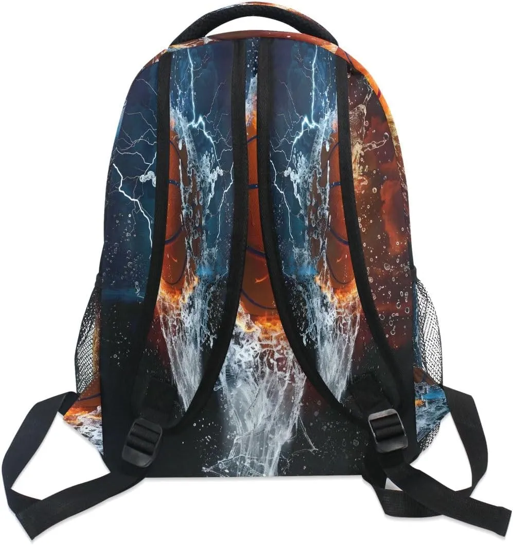 School Backpacks Flower Horse Student Backpack Big For Girls Kids Elementary School Shoulder Bag Bookbag