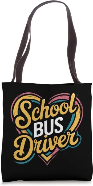 School Bus Driver Tote Bag