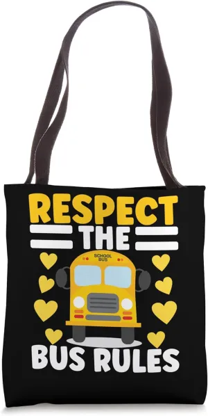 School Bus Monitor Bus Aide Attendant Tote Bag