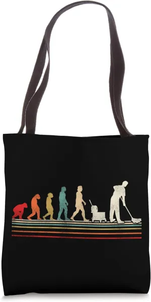 School Custodian Janitor Evolution Tote Bag