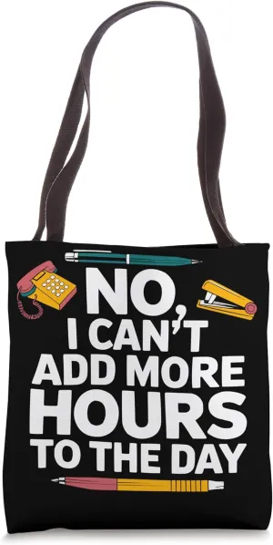 School Secretary Girl Attendance Job Profession Tote Bag