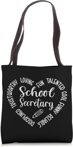 School Secretary Tote Bag