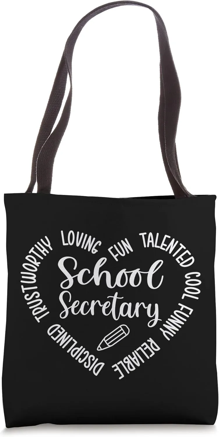 School Secretary Tote Bag