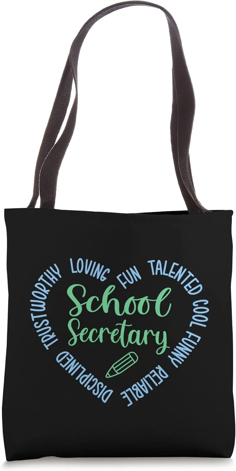 School Secretary Tote Bag