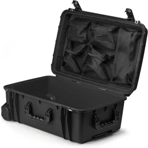 Seahorse 920 Protective Travel Suitcase with Lid Organizer - TSA Approved/Mil Spec / IP67 Waterproof/USA Made