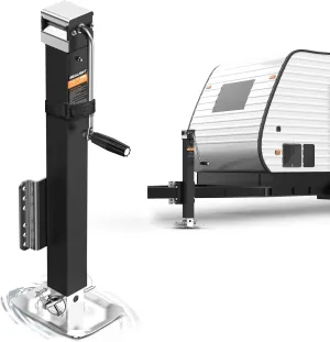 SEALIGHT 8000LBS Heavy-Duty Trailer Jacks for RV, Boat, Yacht & Utility Trailers, Corrosion-Resistant & Multi-Level, Height Adjustable from 24.4-39 inches