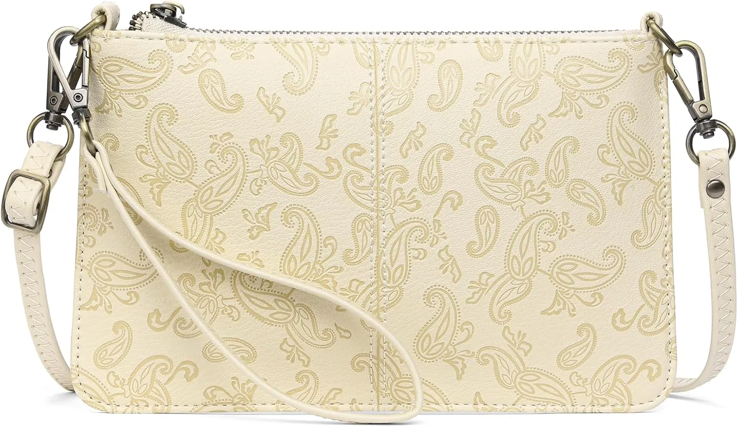 SENDEFN Leather Wristlet Clutch Small Women Crossbody Shoulder Bag Wallet Purses RIFD Card Slots