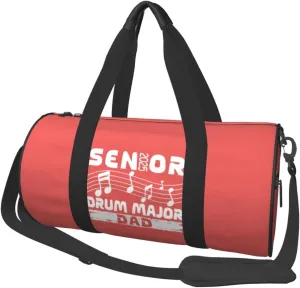 Senior 2025 Drum Major Duffel Bag Gym Bag Travel Sports Tote Large Foldable Beach Swim Yoga0
