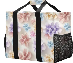 senya Women's Handbag Large Beach Tote Bag Zippered Handbag Quilted Shoulder Bag for Travel Work Gym