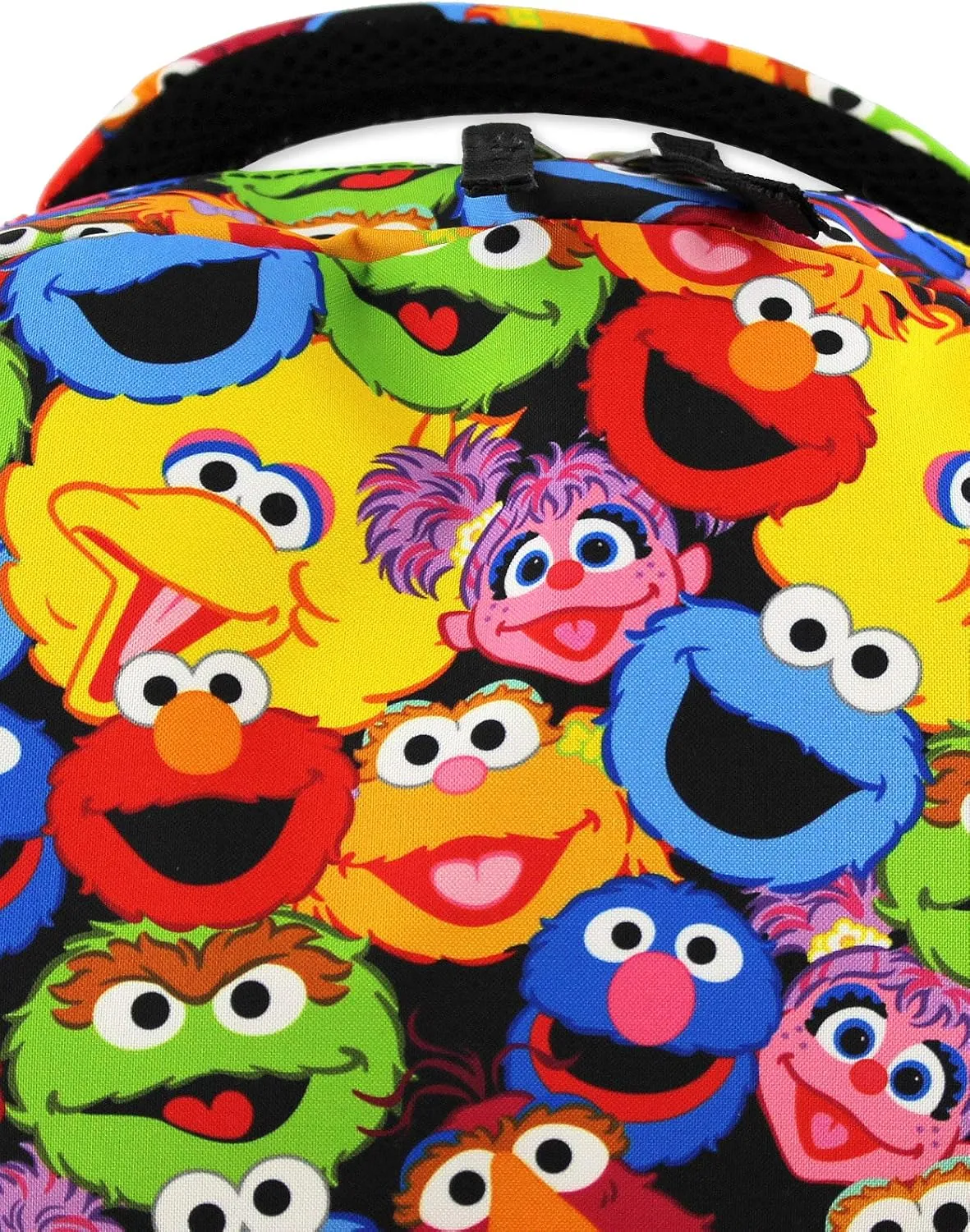 Sesame Street Gang Elmo Boys Girls Toddler 16 inch School Backpack (One Size, Multicolor)
