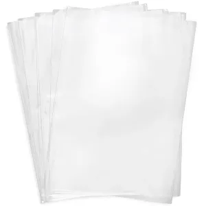 Shrink Wrap Bags,100 Pcs 9x14 Inches Clear PVC Heat Shrink Wrap for Packagaing Soap,Bath Bombs,Candles, Jars and Homemade DIY Projects