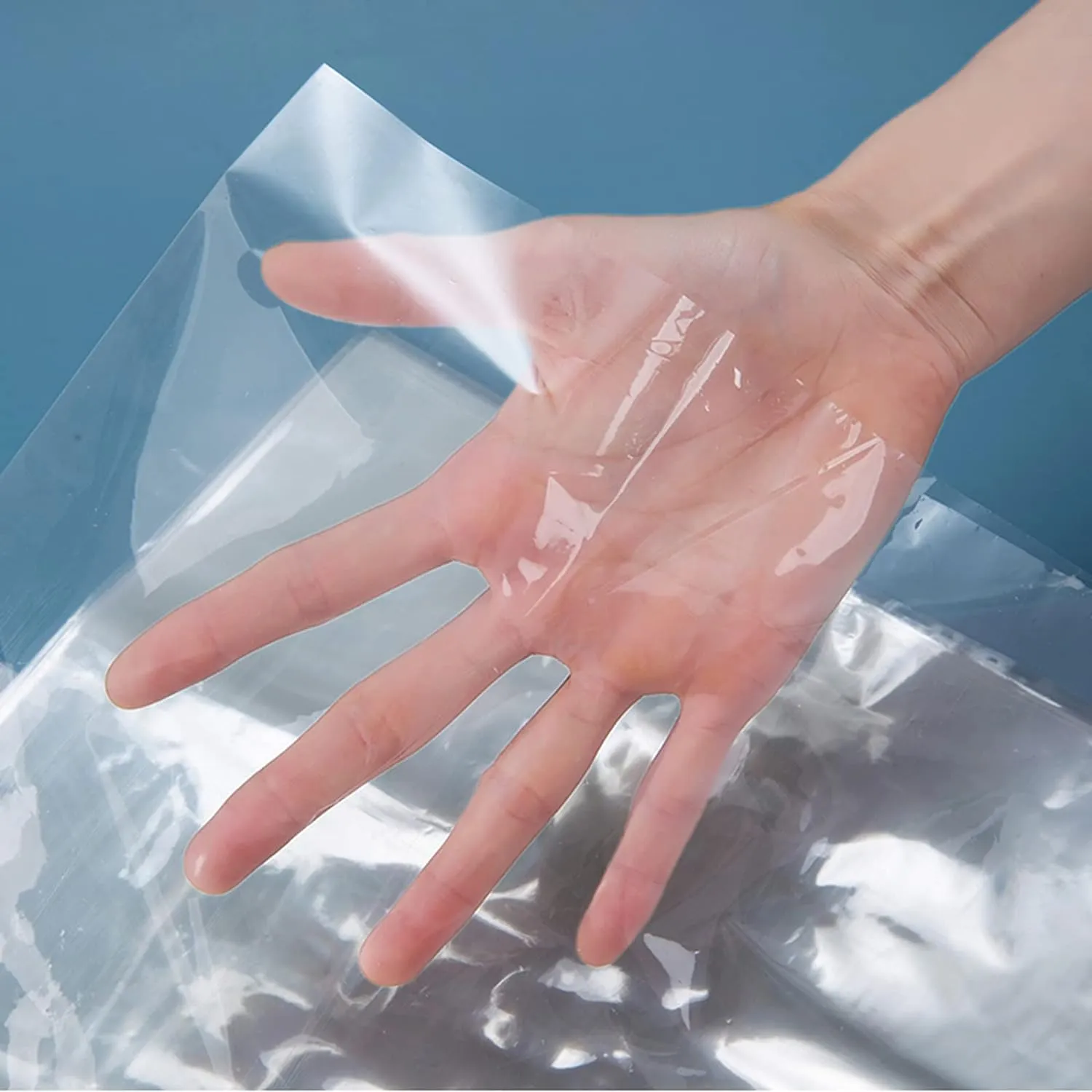 Shrink Wrap Bags,100 Pcs 9x14 Inches Clear PVC Heat Shrink Wrap for Packagaing Soap,Bath Bombs,Candles, Jars and Homemade DIY Projects