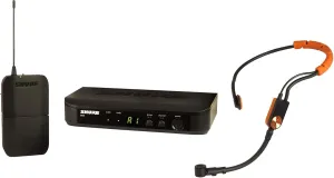 Shure BLX14/SM31 Wireless Microphone System for Fitness and Aerobics - 14-Hour Battery Life, 300 ft Range | Includes SM31FH Fitness Headset Mic, Single Channel Receiver | H9 Band (BLX14/SM31-H9)