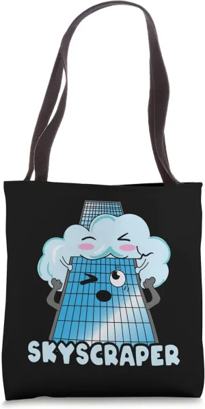 Skyscraper school nursery folk school preschool Tote Bag