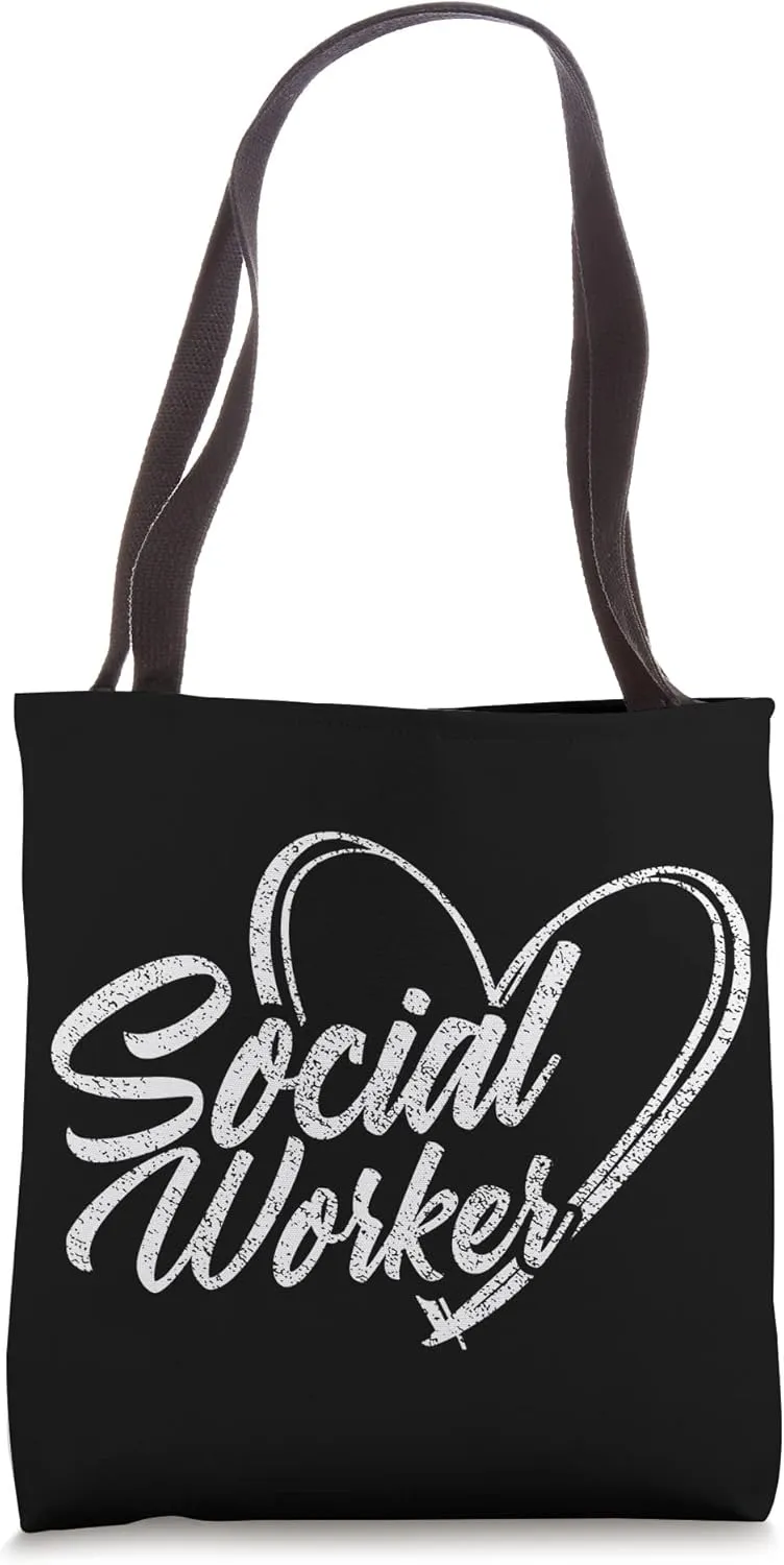 Social Worker Work Pedagogy School Tote Bag