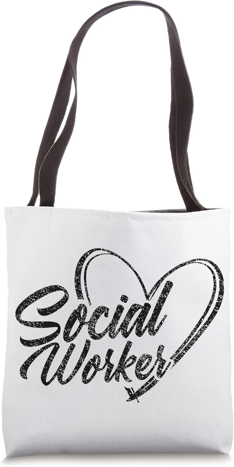 Social Worker Work Pedagogy School Tote Bag