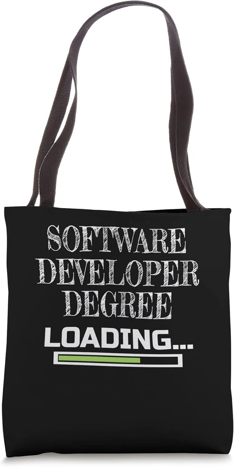 Software Developer Degree Loading Software Development Major Tote Bag