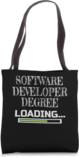 Software Developer Degree Loading Software Development Major Tote Bag