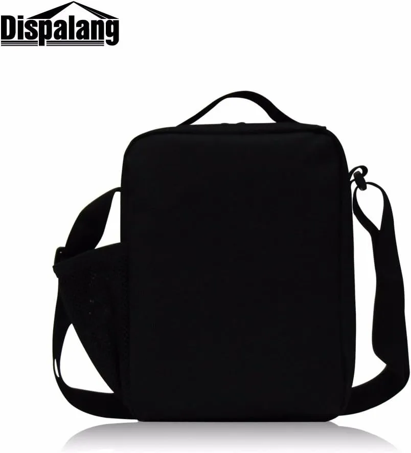 Spider Insect Print Lunch Box Bag for Children School Lunch Container