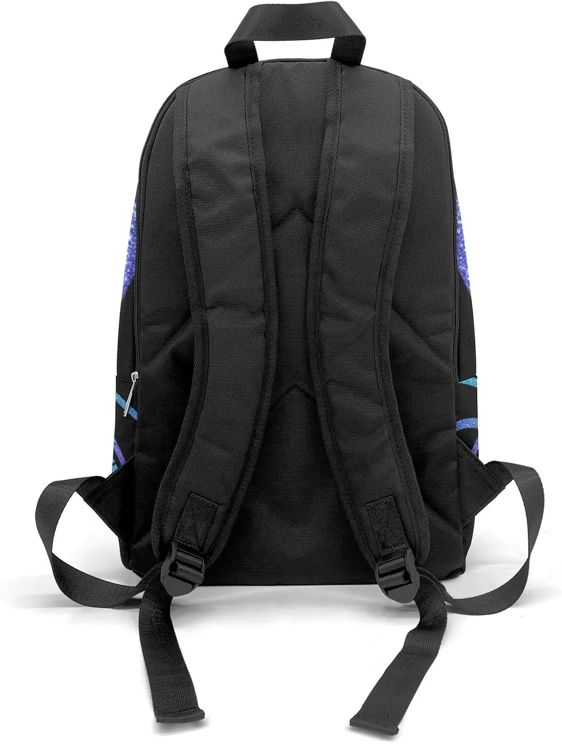 Sport Basketball Ombre Sparkling Personalized Backpack for Teen Custom Travel Backpack for Boys Girs Bookbag Casual Bag Name Gift, Design 11, EU5566SS