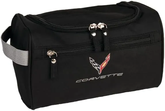 SR1 Performance C8 Corvette Amenity Bag - Travel Toiletry Bag for Men